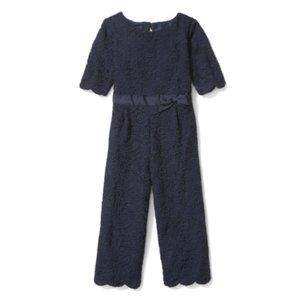 Janie and Jack Lace Fully Lined Jumpsuit
